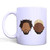 KENDRICK LAMAR AND J COLE White Mug