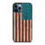 AMERICAN FLAG USA WOOD 2 iPhone 12 Pro Max Case