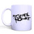 MY CHEMICAL ROMANCE BLACK PARADE LOGO White Mug