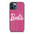 BARBIE PINK BLING GLITTER 1 iPhone 12 Pro Max Case BARBIE PINK BLING GLITTER 1 iPhone 12 Pro Max Case