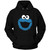 COOKIE MONSTER FACE Hoodie