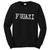 FUGAZI BAND Long Sleeve T-Shirt FUGAZI BAND Long Sleeve T-Shirt