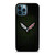 CORVETTE LOGO GREEN METAL iPhone 12 Pro Max Case