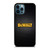 DEWALT LOGO METAL CARBON iPhone 12 Pro Max Case
