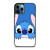 DISNEY STITCH CARTOON SIMPLE FLAT iPhone 12 Pro Max Case