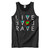 LIVE LOVE RAVE EDM MUSIC Men's Tank Top LIVE LOVE RAVE EDM MUSIC Men's Tank Top