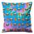 ALIEN PIZZA EMOJI Cushion Case Cover ALIEN PIZZA EMOJI Cushion Case Cover