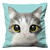 BALINESE CAT CUTE Cushion Case Cover