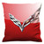 CORVETTE RED Cushion Case Cover CORVETTE RED Cushion Case Cover