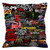 DEATH METAL BAND Cushion Case Cover