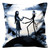 JACK SALLY BLACK WHITE Cushion Case Cover