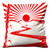 JAPANESE RISING SUN Cushion Case Cover