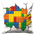 LEGO BRICK STICKER Cushion Case Cover