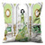 MEGAN HESS BEAUTY GREEN Cushion Case Cover MEGAN HESS BEAUTY GREEN Cushion Case Cover