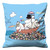 MOOMIN BLUE Cushion Case Cover