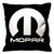 MOPAR LOGO BLACK WHITE  Cushion Case Cover