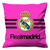 REAL MADRID LOGO PINK Cushion Case Cover