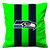 SEATTLE SEAHAWKS EYE GREEN LOGO Cushion Case Cover