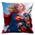 SUPERGIRL ART WITH CAT Cushion Case Cover