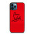 LOUBOUTIN LOGO iPhone 12 Pro Max Case