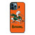 MIAMI HURRICANES LOGO iPhone 12 Pro Max Case