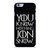 GAME OF THRONES KNOW NOTHING JON SNOW black rubber iPhone 6 / 6S Case