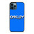 OAKLEY LOGO BLUE SOLID iPhone 12 Pro Max Case OAKLEY LOGO BLUE SOLID iPhone 12 Pro Max Case