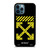 OFF WHITE LOGO YELLOW STRIPE iPhone 12 Pro Max Case