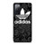 ADIDAS LOGO BLACK FLORAL Samsung Galaxy S20 FE Case