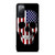 AMERICAN FLAG SKULL METAL Samsung Galaxy S20 FE Case
