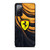 FERRARI LOGO YELLOW LIQUID Samsung Galaxy S20 FE Case