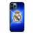 REAL MADRID LOGO BLUE LIGHT iPhone 12 Pro Max Case