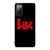 HECKLER AND KOCH Black Samsung Galaxy S20 FE Case