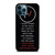 TWENTY ONE PILOTS LYRIC iPhone 12 Pro Max Case TWENTY ONE PILOTS LYRIC iPhone 12 Pro Max Case