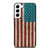 AMERICAN FLAG USA WOOD 2 Samsung Galaxy S22 Case