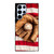 BASEBALL GLOVE AMERICAN FLAG Samsung Galaxy S22 Ultra Case