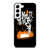 SKULL SKATE OR DIE ORANGE ARTWORK Samsung Galaxy S22 Ultra Case