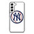 NEW YORK YANKEES BALL LOGO Samsung Galaxy S22 Ultra Case