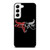 OUTLAW LOGO RED SILVER METAL Samsung Galaxy S22 Ultra Case