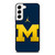 MICHIGAN WOLVERINES BLUE LOGO Samsung Galaxy S22 Case