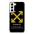 OFF WHITE YELLOW LOGO X APPLE Samsung Galaxy S22 Case