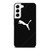 PUMA LOGO BLACK LEATHER Samsung Galaxy S22 Case