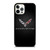 CORVETTE SYMBOLS BLACK iPhone 12 Pro Case CORVETTE SYMBOLS BLACK iPhone 12 Pro Case