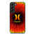 HURLEY ORANGE BLACK LOGO Samsung Galaxy S22 Plus Case