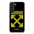 OFF WHITE LOGO YELLOW STRIPE Samsung Galaxy S22 Plus Case