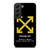OFF WHITE YELLOW LOGO X APPLE Samsung Galaxy S22 Plus Case