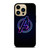 AVENGERS LOGO RAINBOW COLOR iPhone 14 Pro Max Case