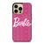 BARBIE PINK BLING GLITTER 1 iPhone 14 Pro Max Case