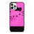 HELLO KITTY PINK BLACK iPhone 12 Pro Case
