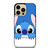 DISNEY STITCH CARTOON SIMPLE FLAT iPhone 14 Pro Max Case